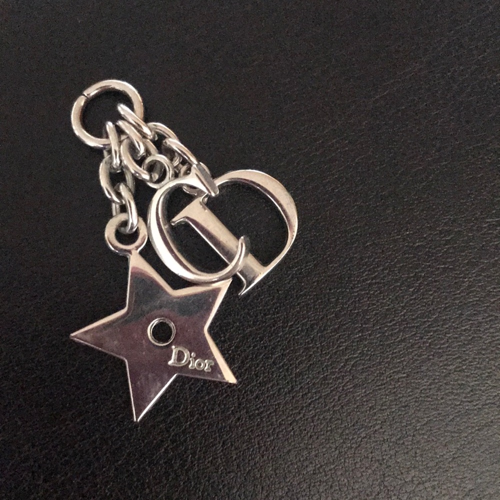 Christian Dior silver (stainless steal)  Charm